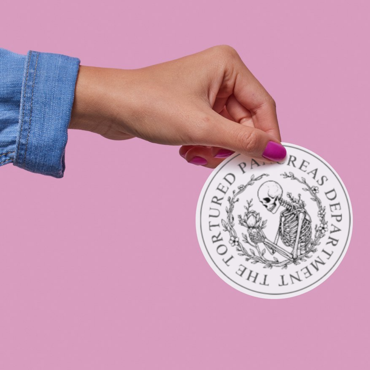 The Tortured Pancreas Department - Sticker