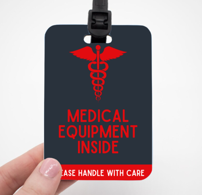 Medical Equipment - Luggage Tag