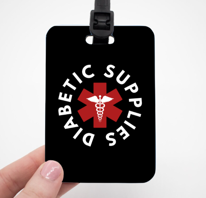 Diabetic Supplies - Luggage Tag