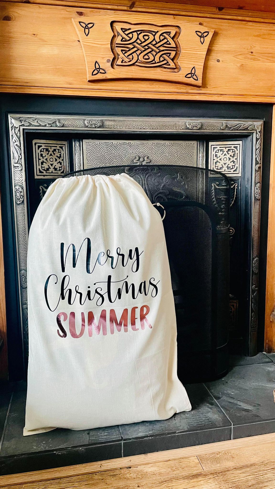 Personalised Merry Christmas Santa Sack