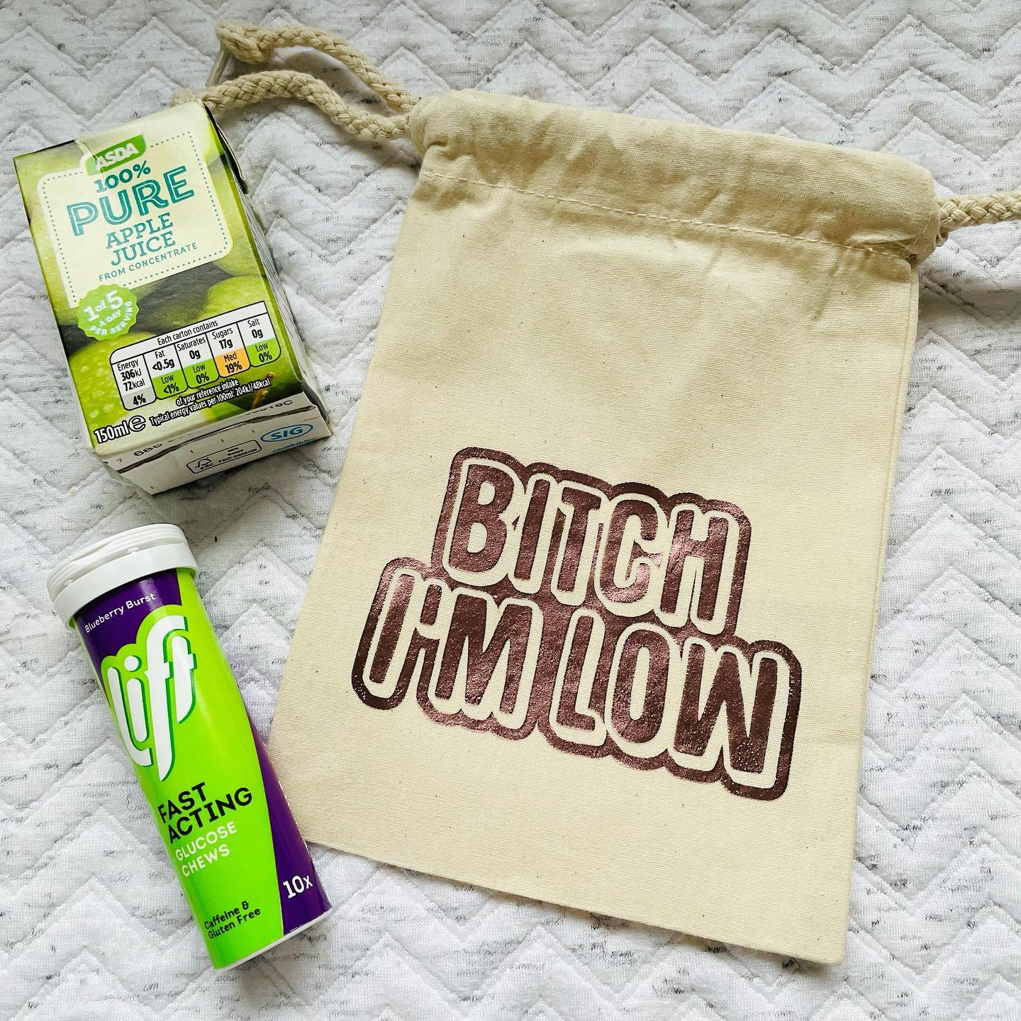 Bitch I'm Low Hypo Bag