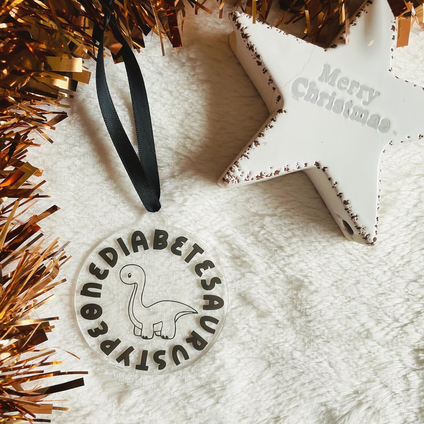 Typeonediabetesaurus Bauble