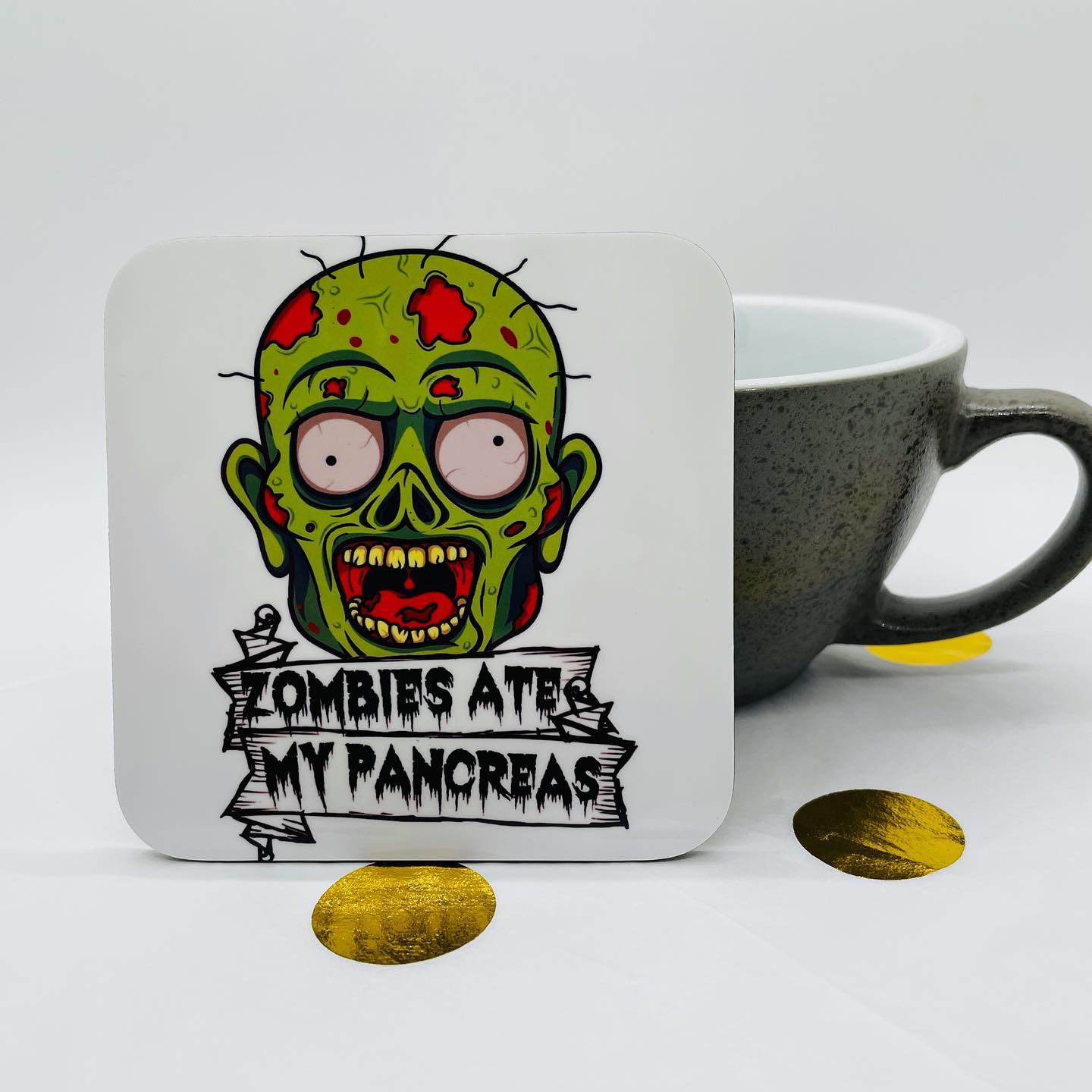 Zombies Ate My Pancreas Coaster