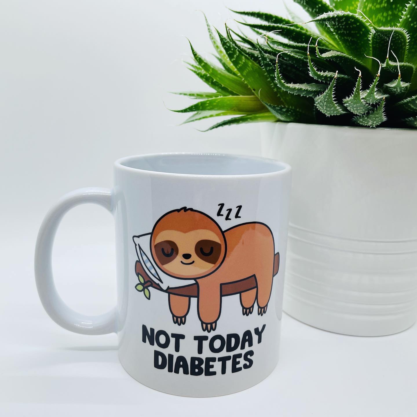 Not Today (Sloth) Mug/Cup