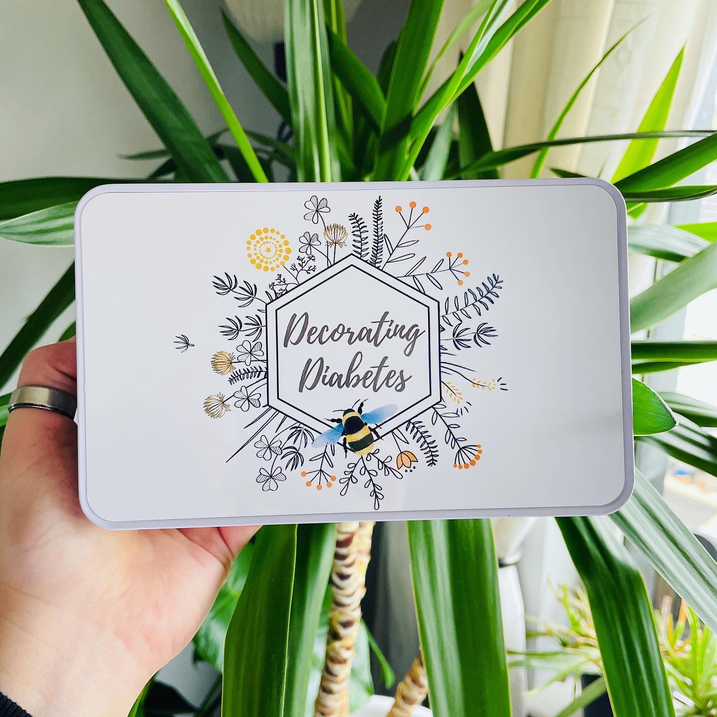 Decorating Diabetes Storage Tin