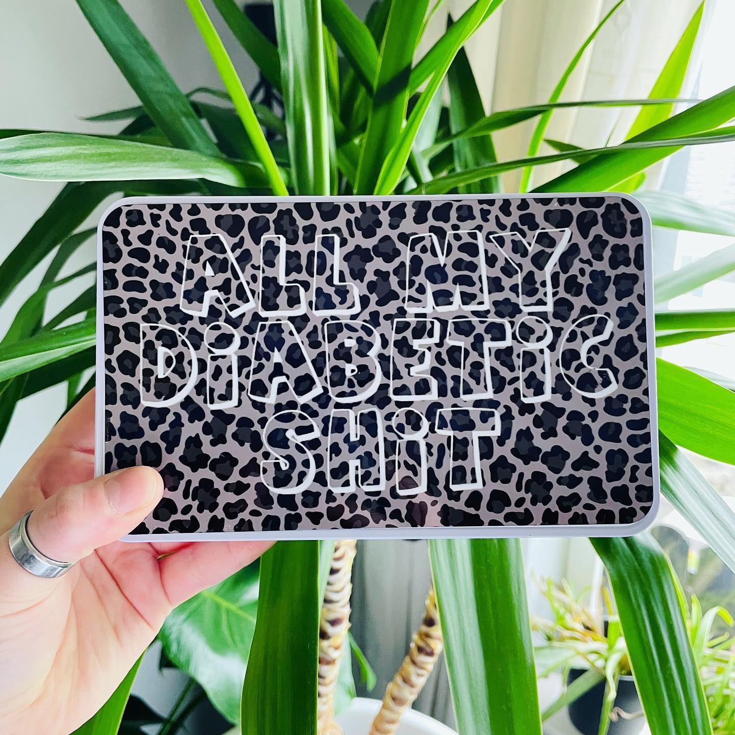 All My Diabetic Shit Storage Tin