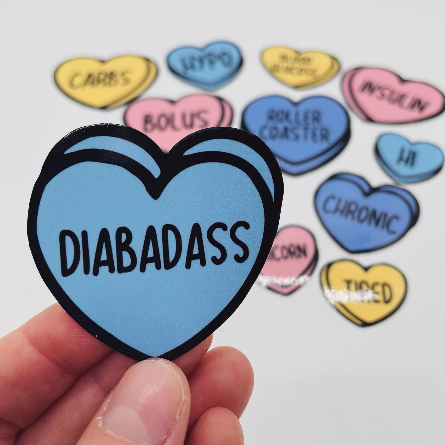 Love Hearts Pack Sticker