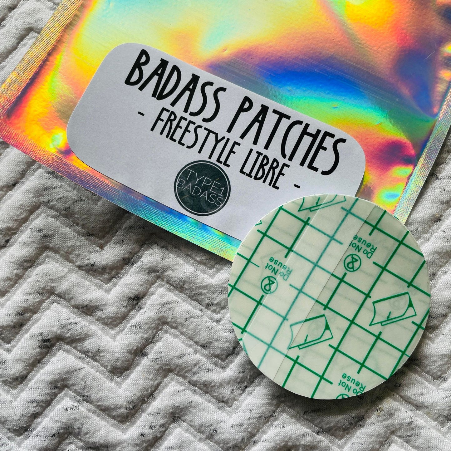 BadassPatches - Freestyle Libre Sensor Uncut (CLEAR)