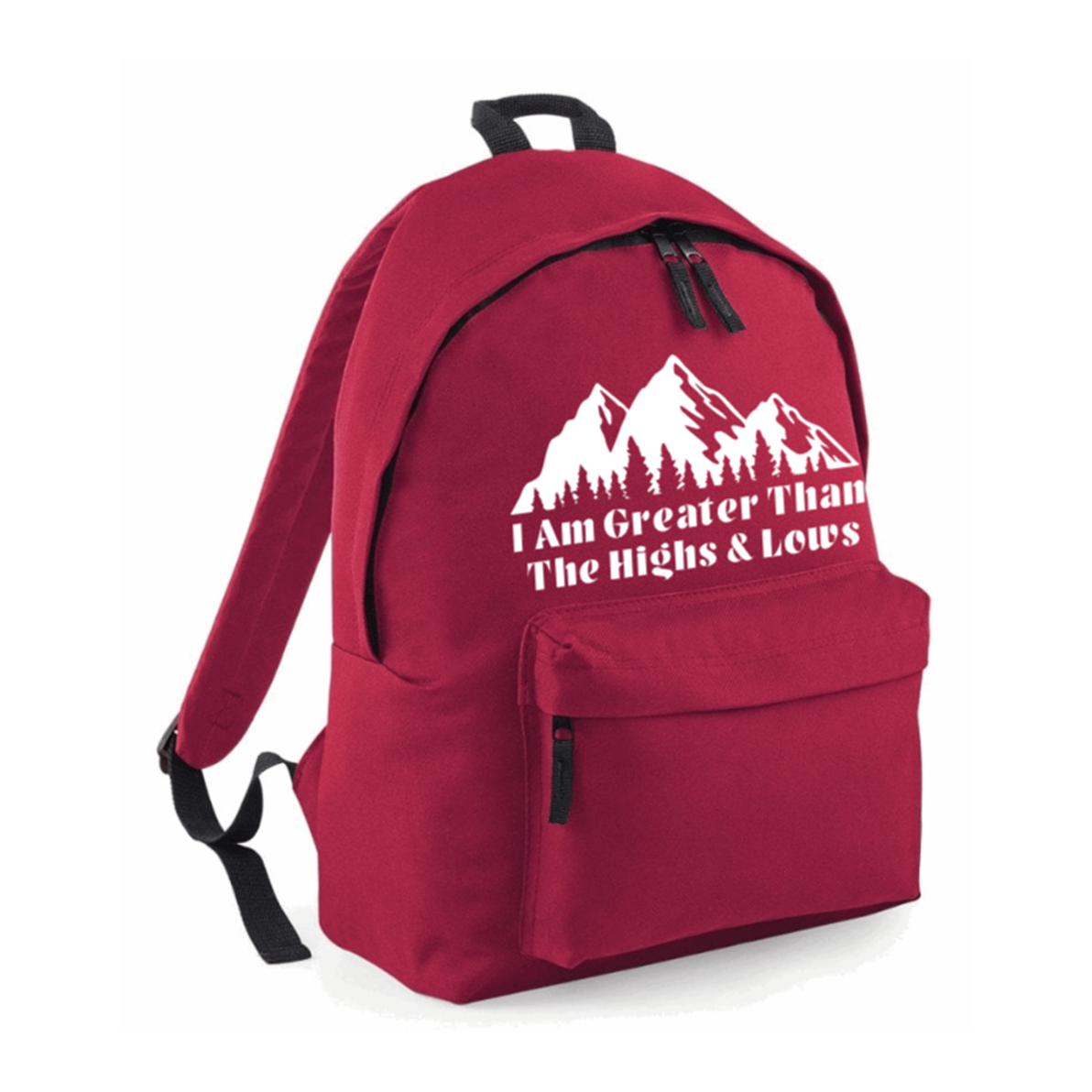 I Am Greater Than The Highs And Lows Backpack