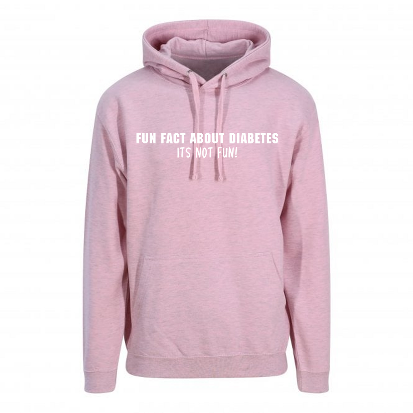 Fun Fact About Diabetes, Its Not Fun Pastel Hoodie