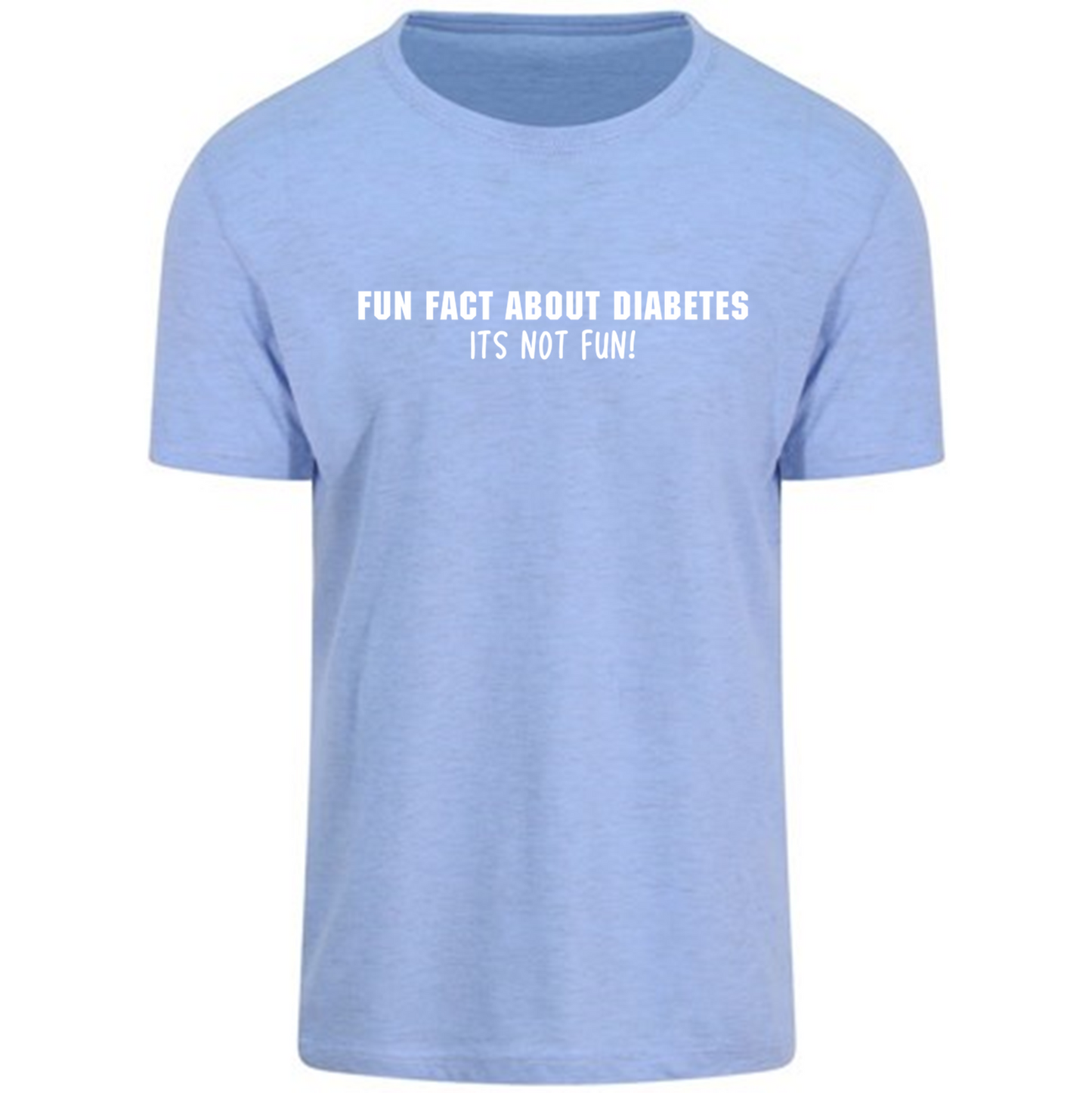 Fun Fact About Diabetes, Its Not Fun Pastel T-Shirt
