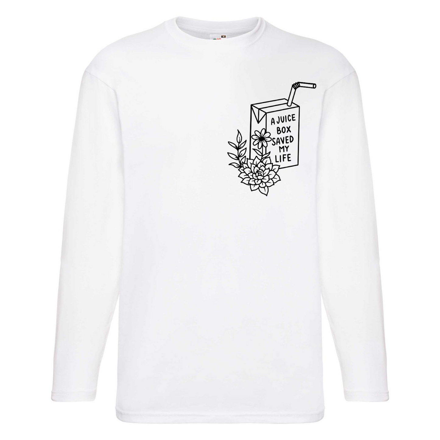 A Juicebox Saved My Life Long Sleeve T Shirt