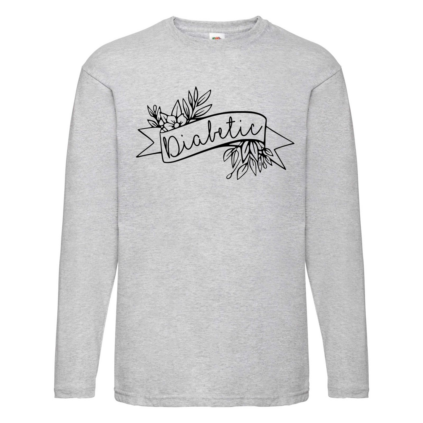 Diabetic Long Sleeve T Shirt