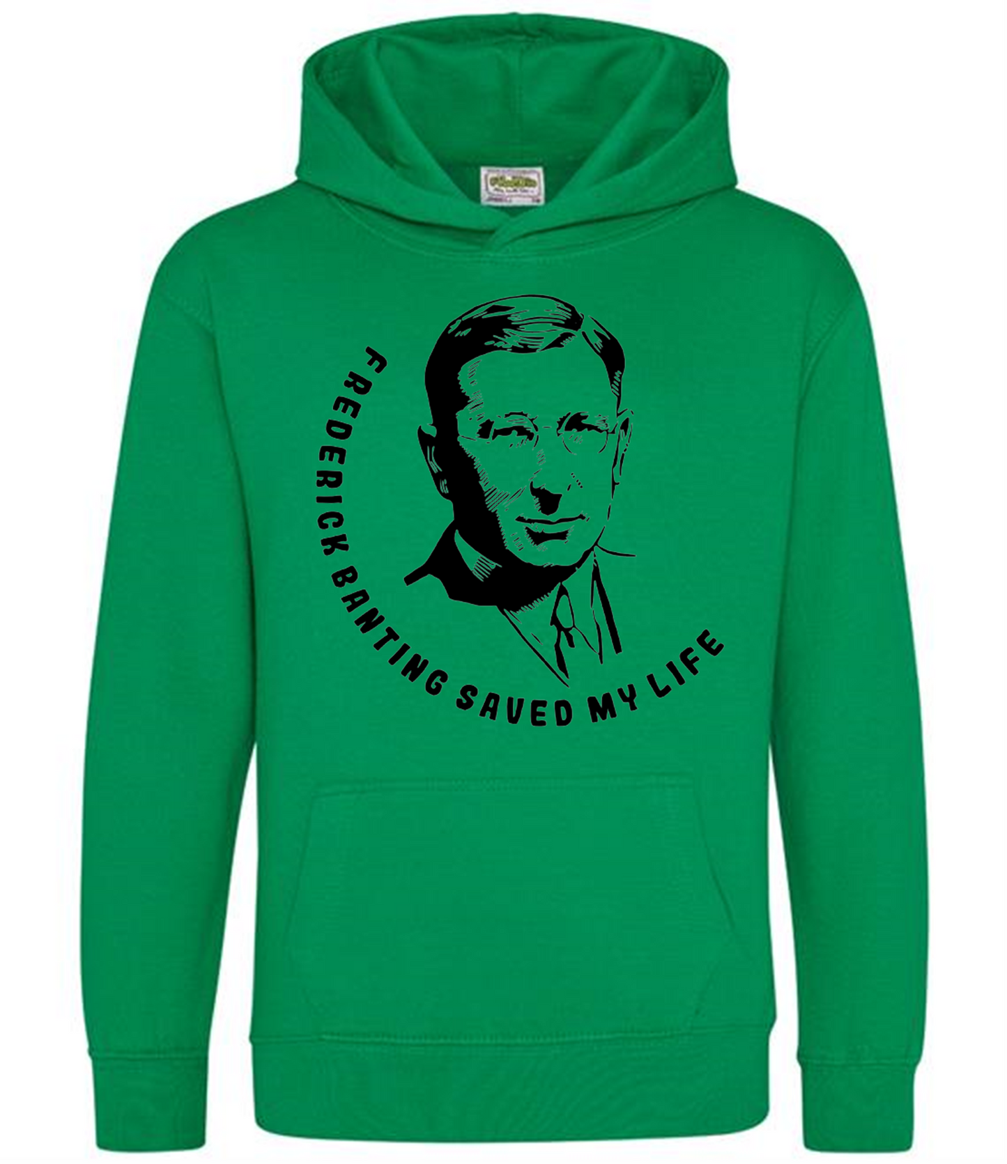 Frederick Banting Saved My Life Kids Hoodie