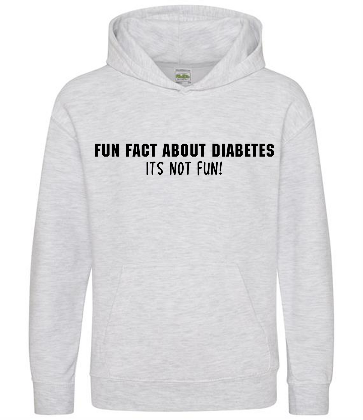 Fun Fact About Diabetes, Its Not Fun Kids Hoodie