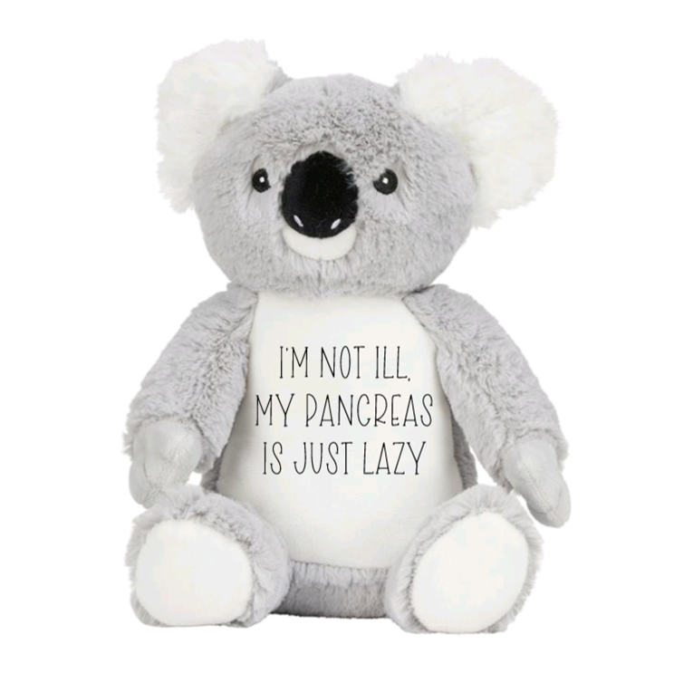 I'm Not Ill My Pancreas Is Just Lazy Diabuddy Bear