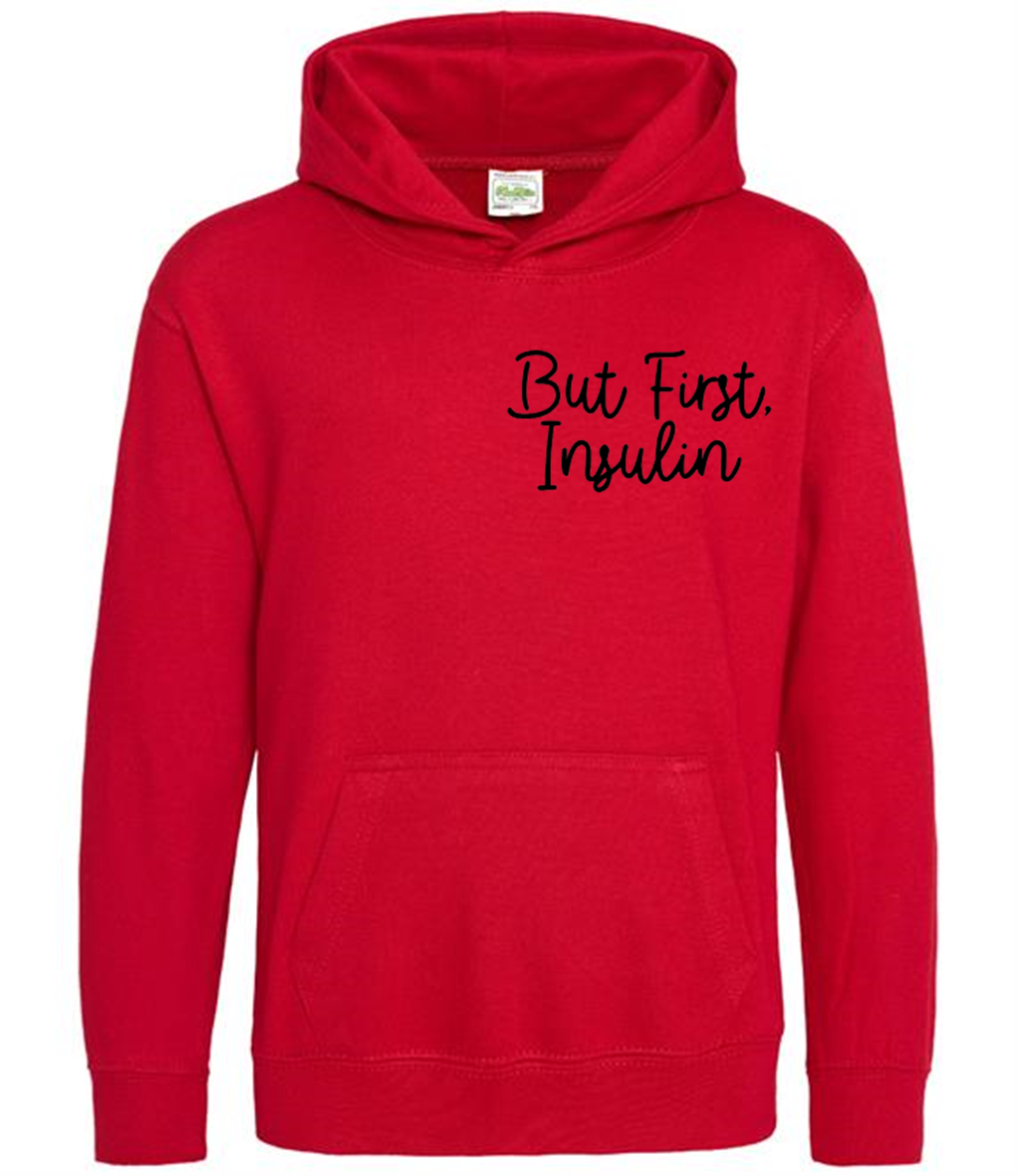 But First Kids Hoodie