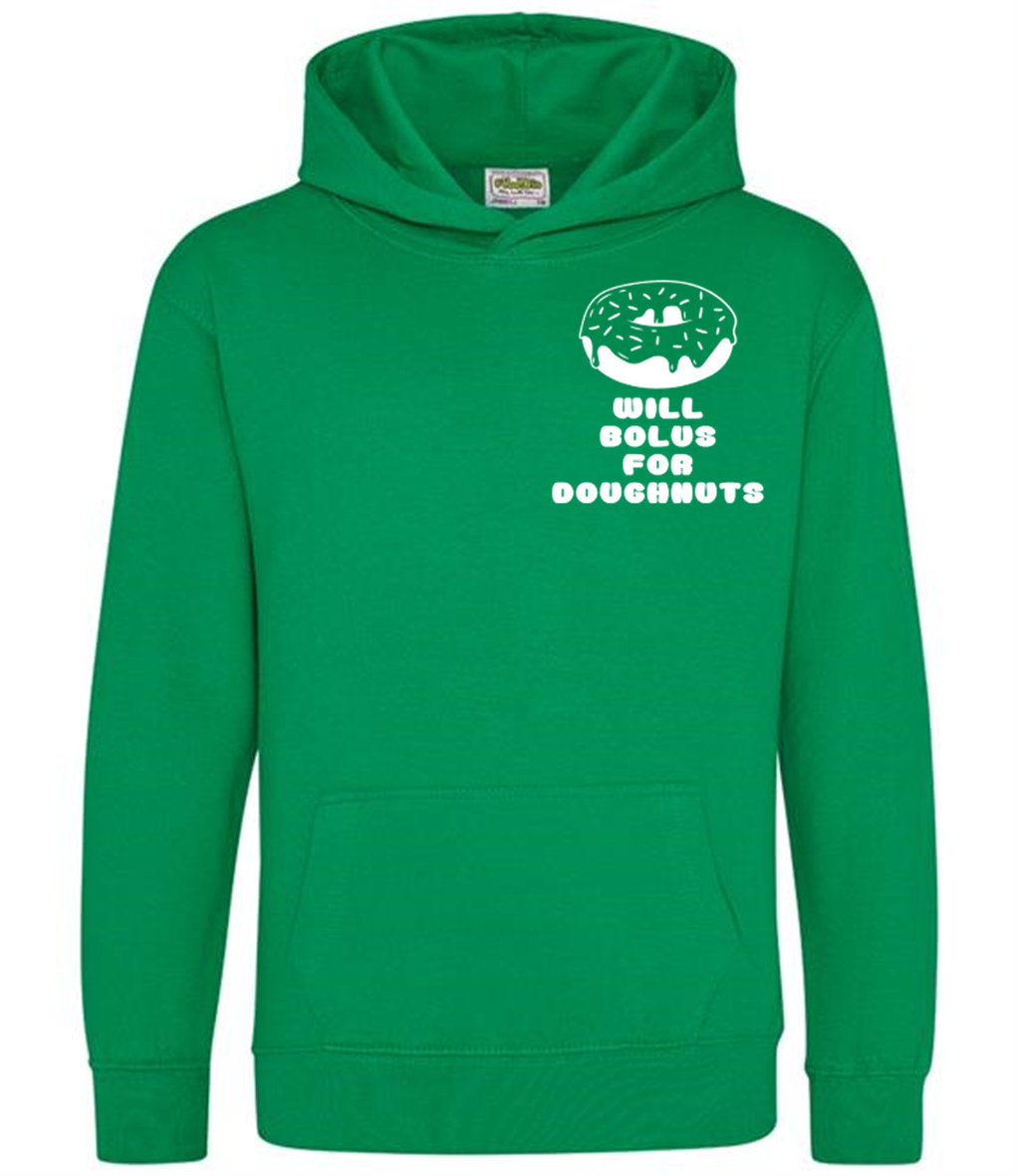 Will Bolus For Doughnuts Kids Hoodie