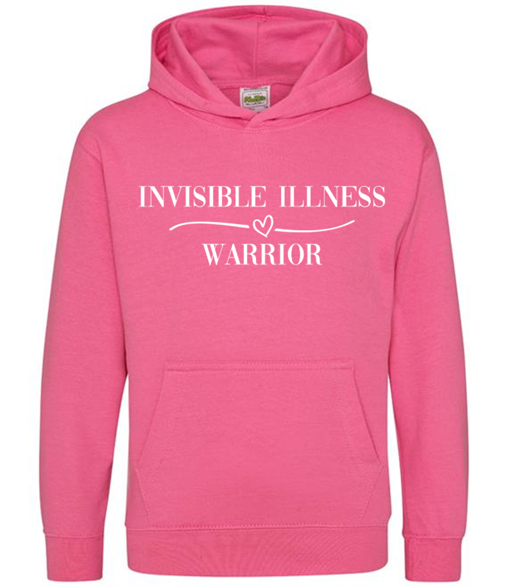 Invisible Illness Warrior Kids Hoodie