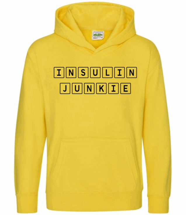 Insulin Junkie Kids Hoodie