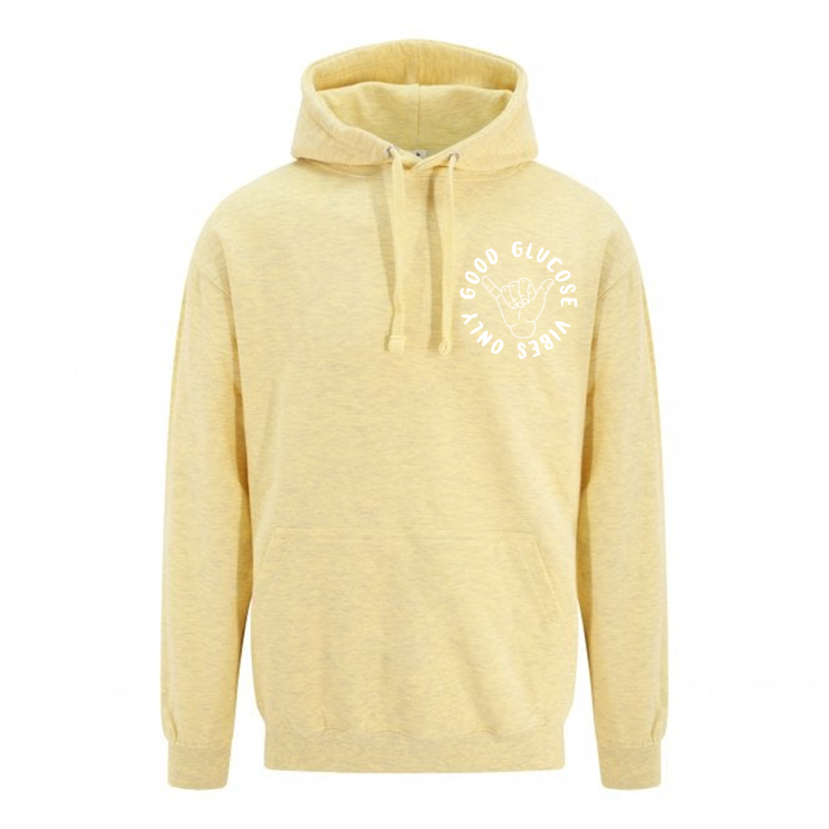 Good Glucose Vibes Only Pastel Hoodie
