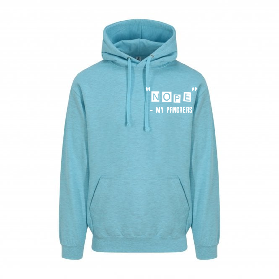 "Nope" - My Pancreas Pastel Hoodie