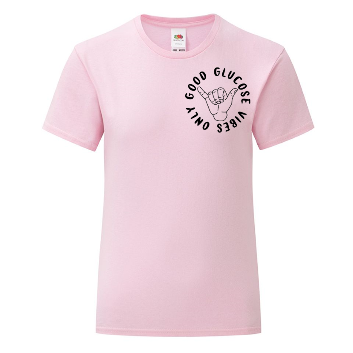 Good Glucose Vibes Only Kids T Shirt