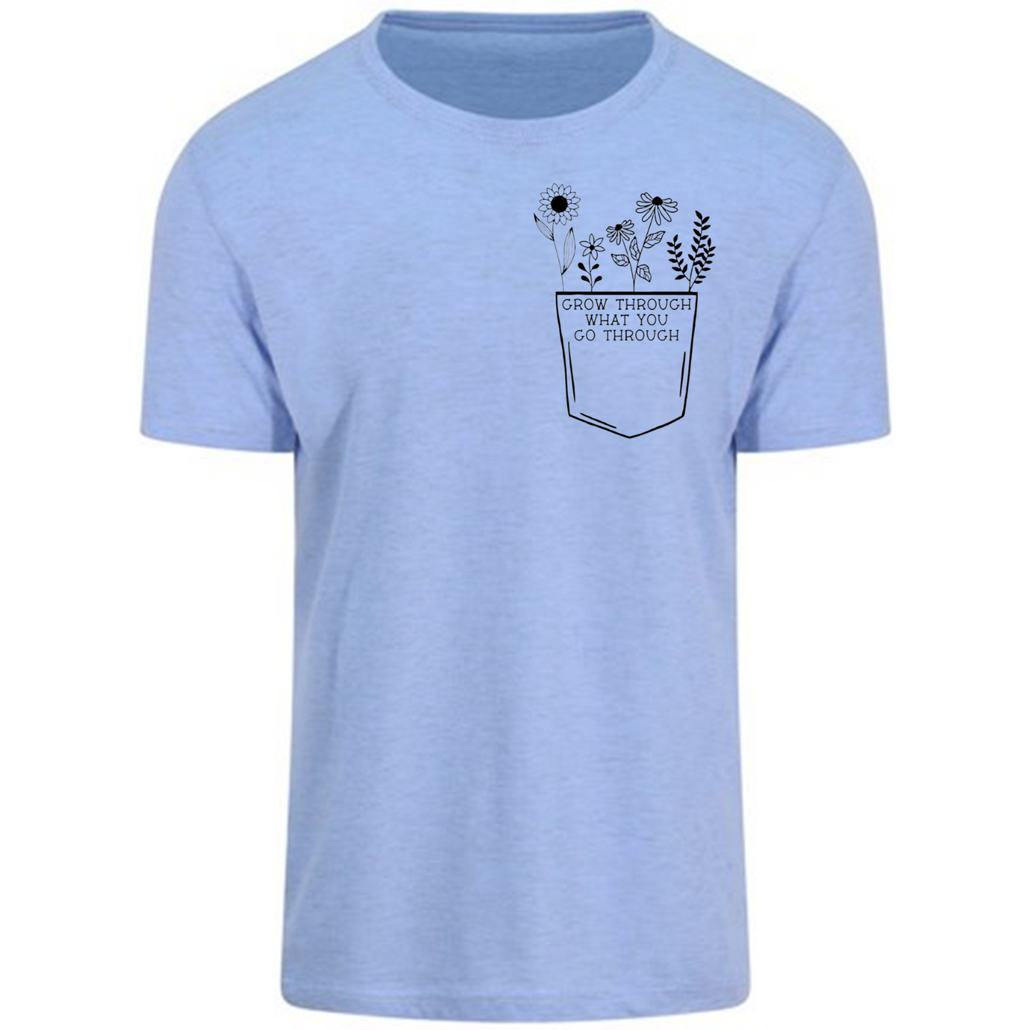 Grow Through What You Go Through Pastel T-Shirt