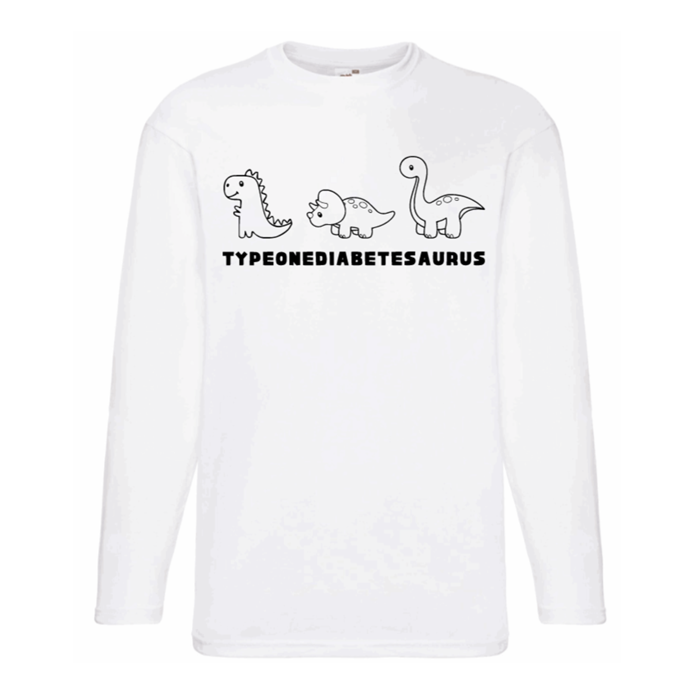 Typeonediabetesaurus Long Sleeve T Shirt