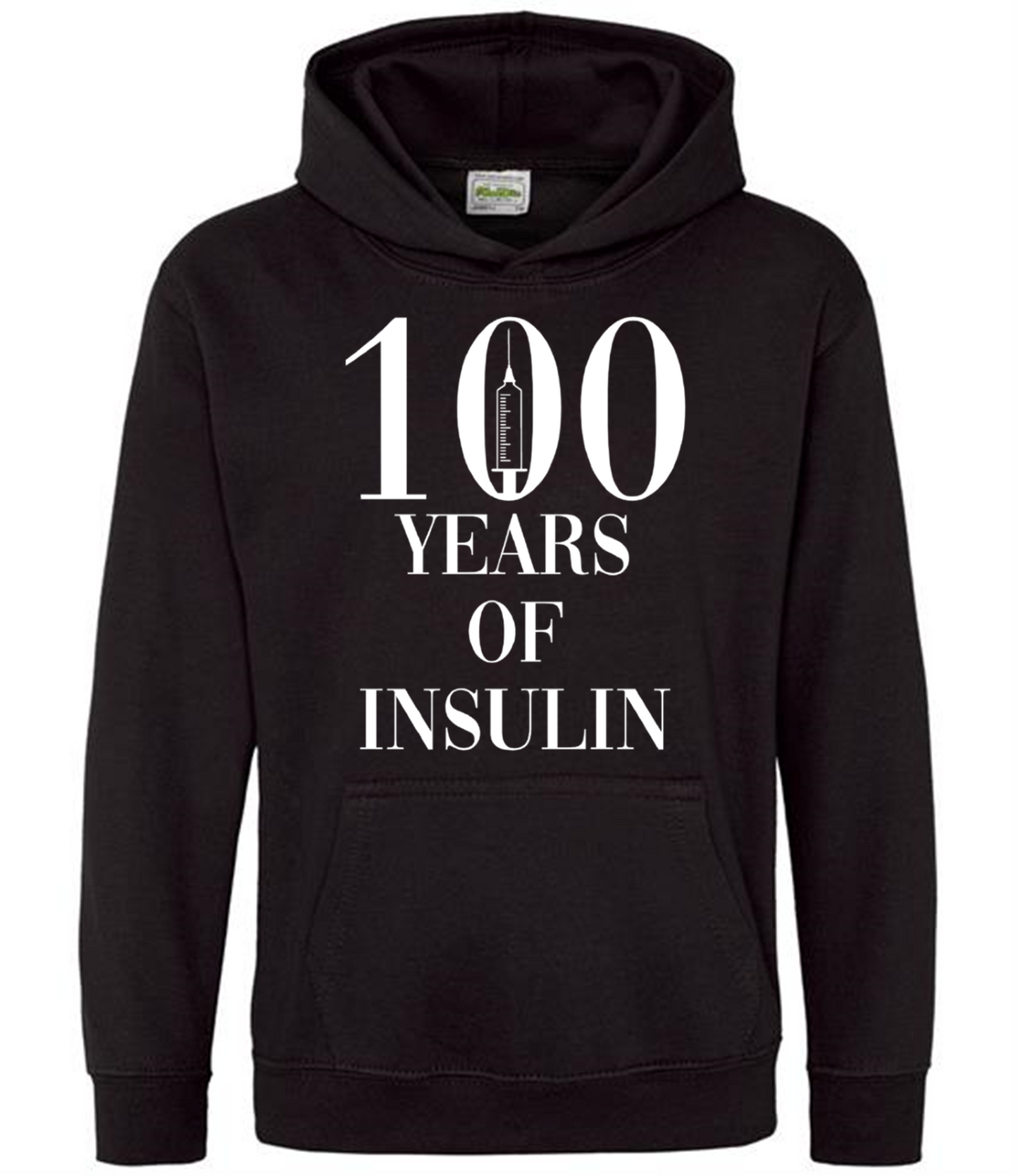 100 Years Of Insulin Kids Hoodie