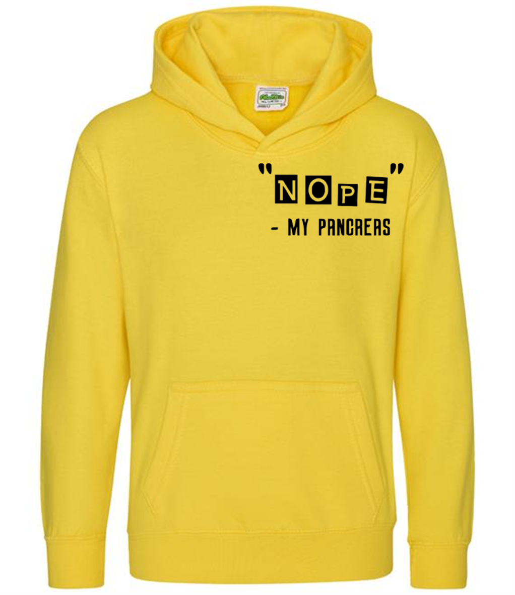 "Nope" - My Pancreas Kids Hoodie