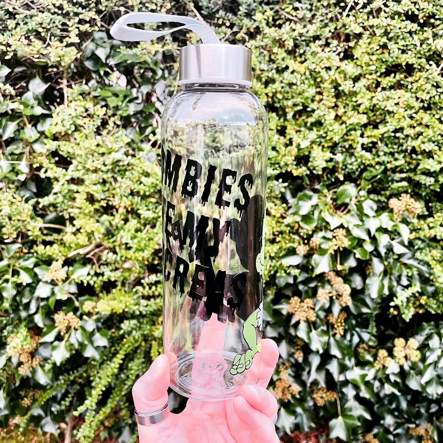 Zombies Ate My Pancreas Water Bottle