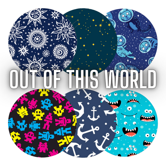 Out Of This World / Badass Patches / Pack of 6