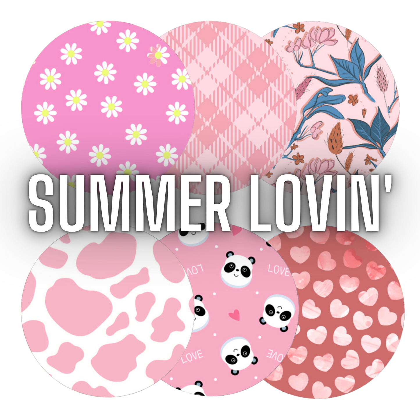Summer Lovin' / Badass Patches / Pack of 6