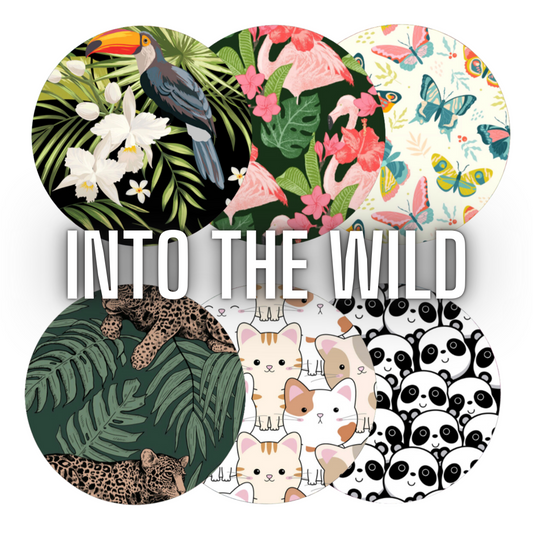 Into The Wild / Badass Patches / Pack of 6