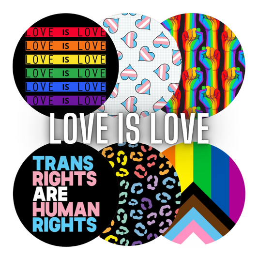 Love Is Love / Badass Patches / Pack of 6