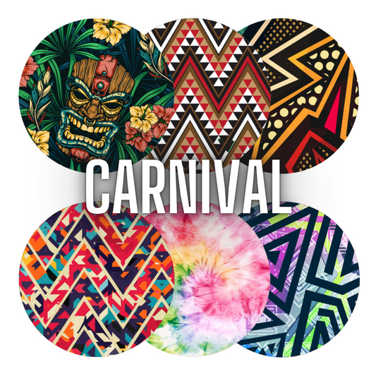 Carnival / Badass Patches / Pack of 6