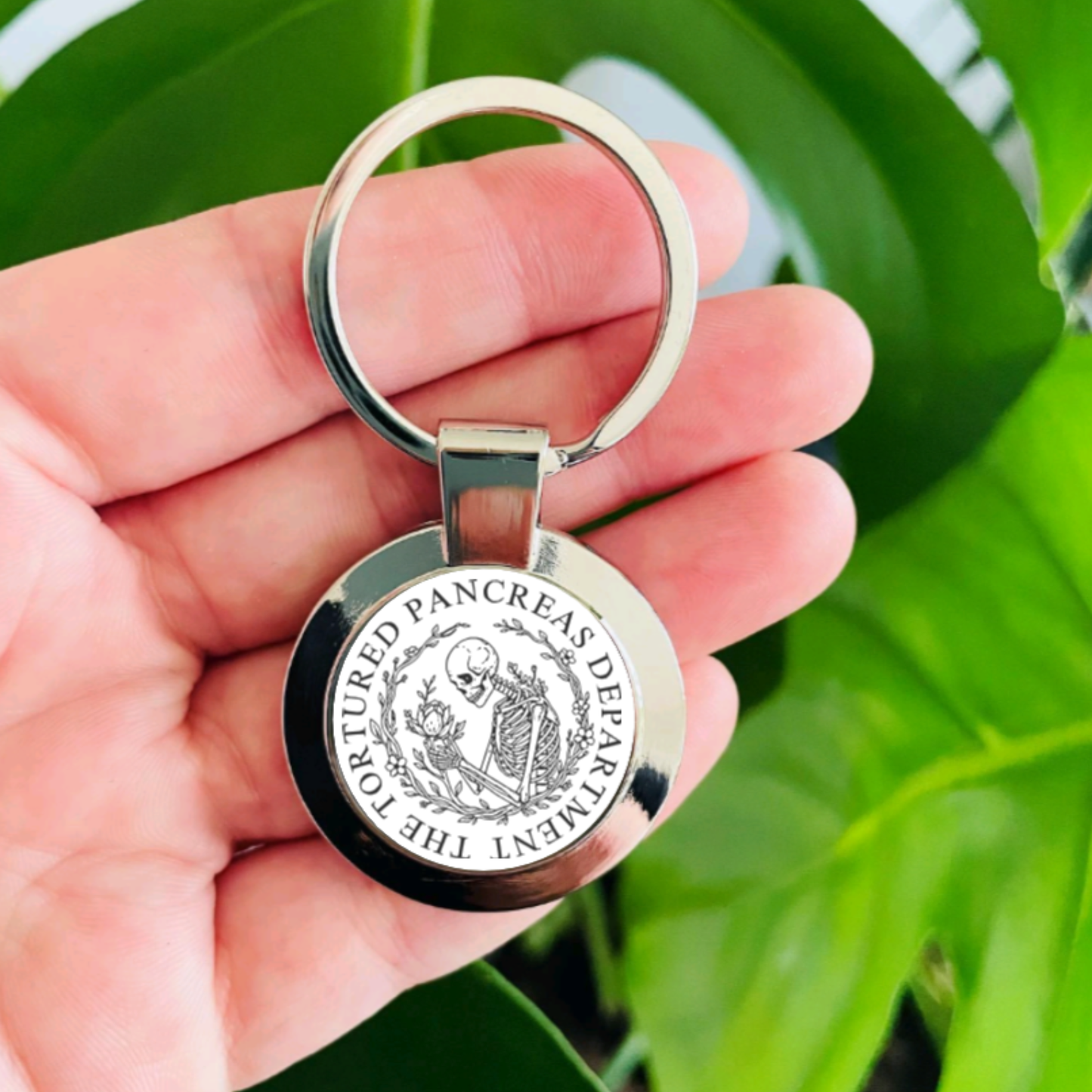 The Tortured Pancreas Department - Keyring