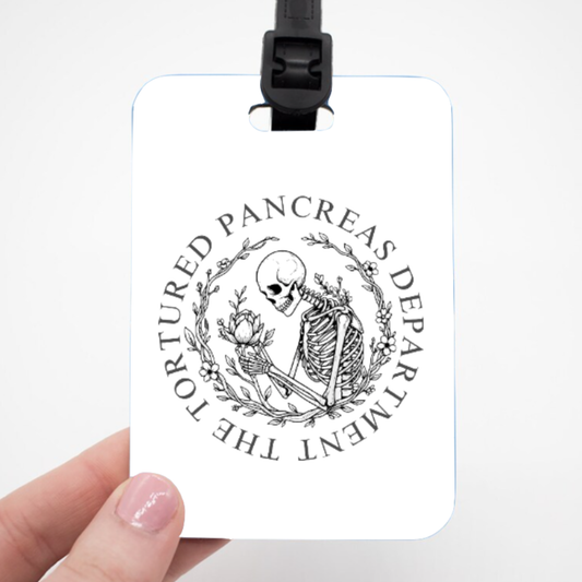 The Tortured Pancreas Department - Luggage Tag