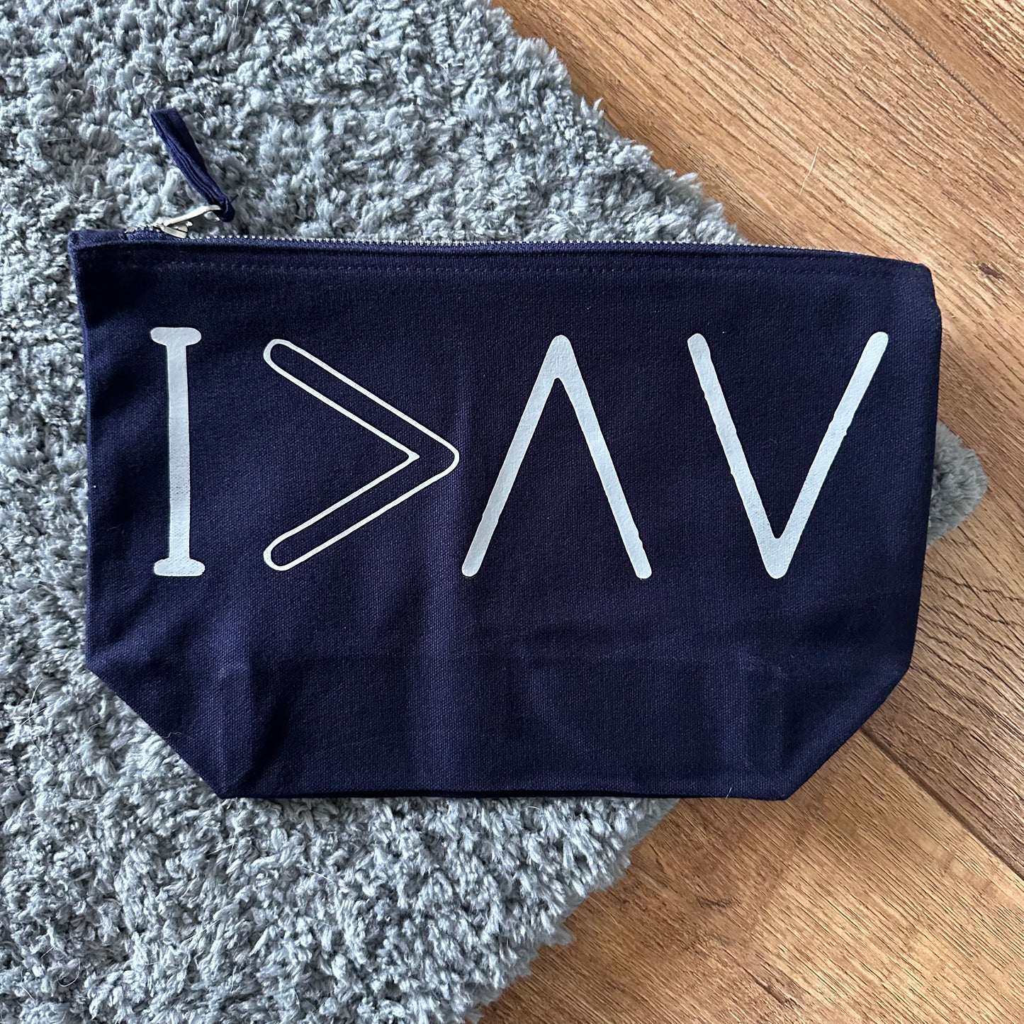 I Am Greater Than My Highs And Lows Wide Base Kit Bag