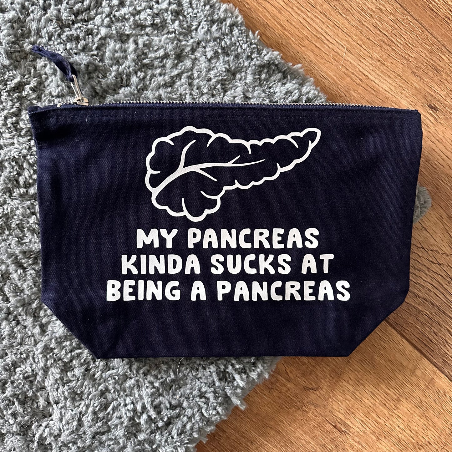 My Pancreas Sucks Wide Base Kit Bag