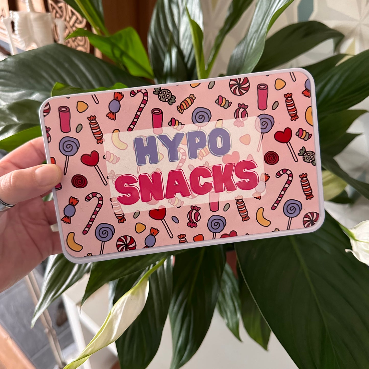 Hypo Snacks Storage Tin SLIGHTLY OFF CENTER