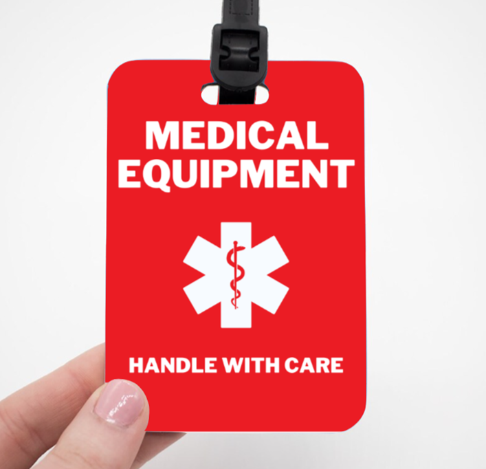 Medical Equipment - Luggage Tag