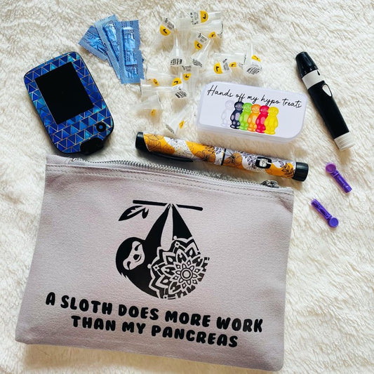 A Sloth Does More Work Than My Pancreas - Kit Bag