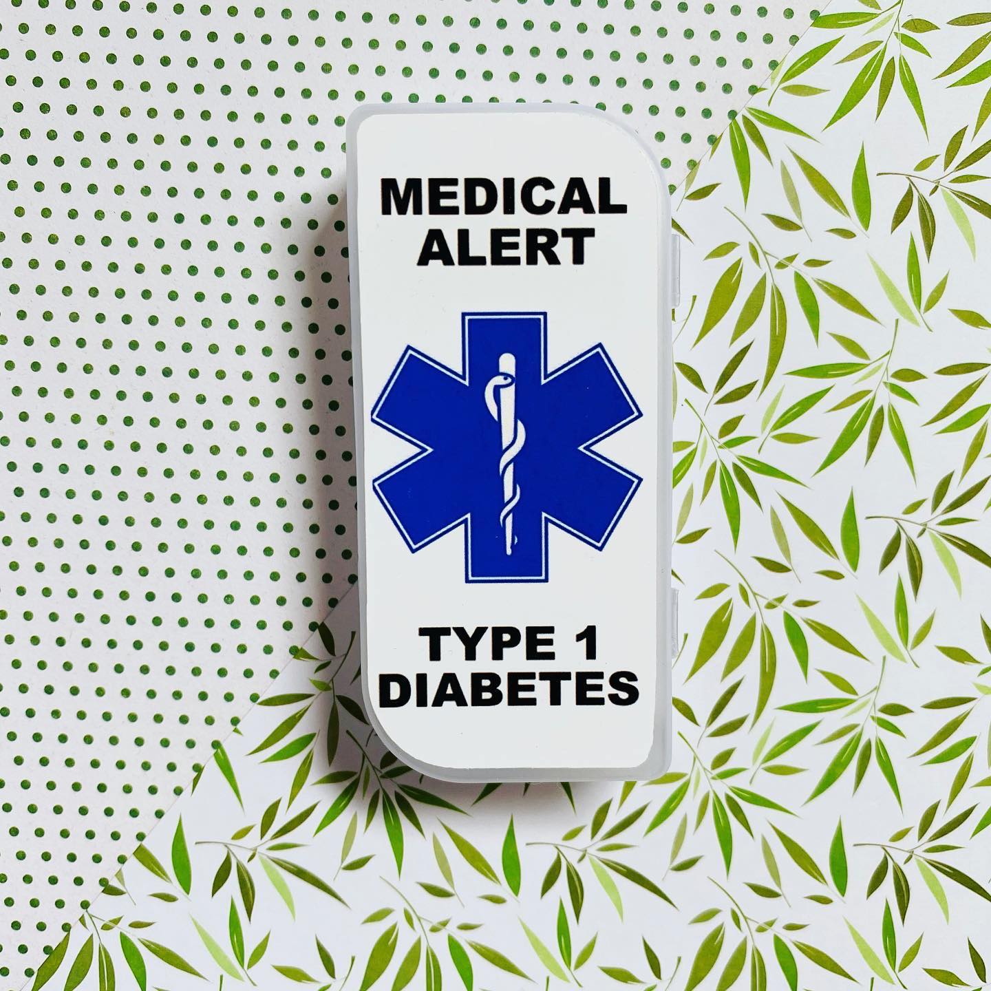 Hypo Pot - Medical alert - Type1Diabetes (Blue)