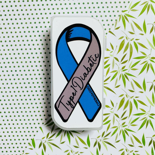 Hypo Pot - Blue Awareness Ribbon