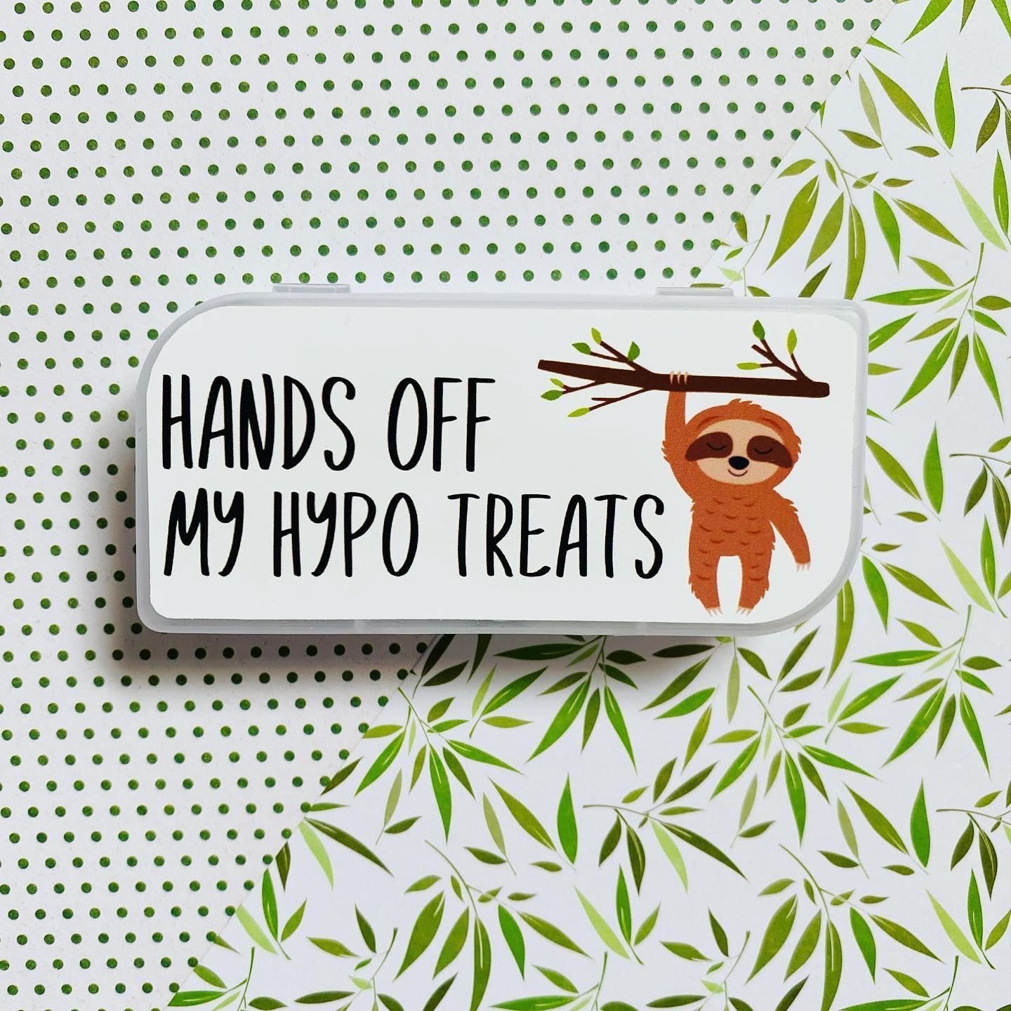 Hypo Pot - Sloth - Hands Off My Hypo Treats