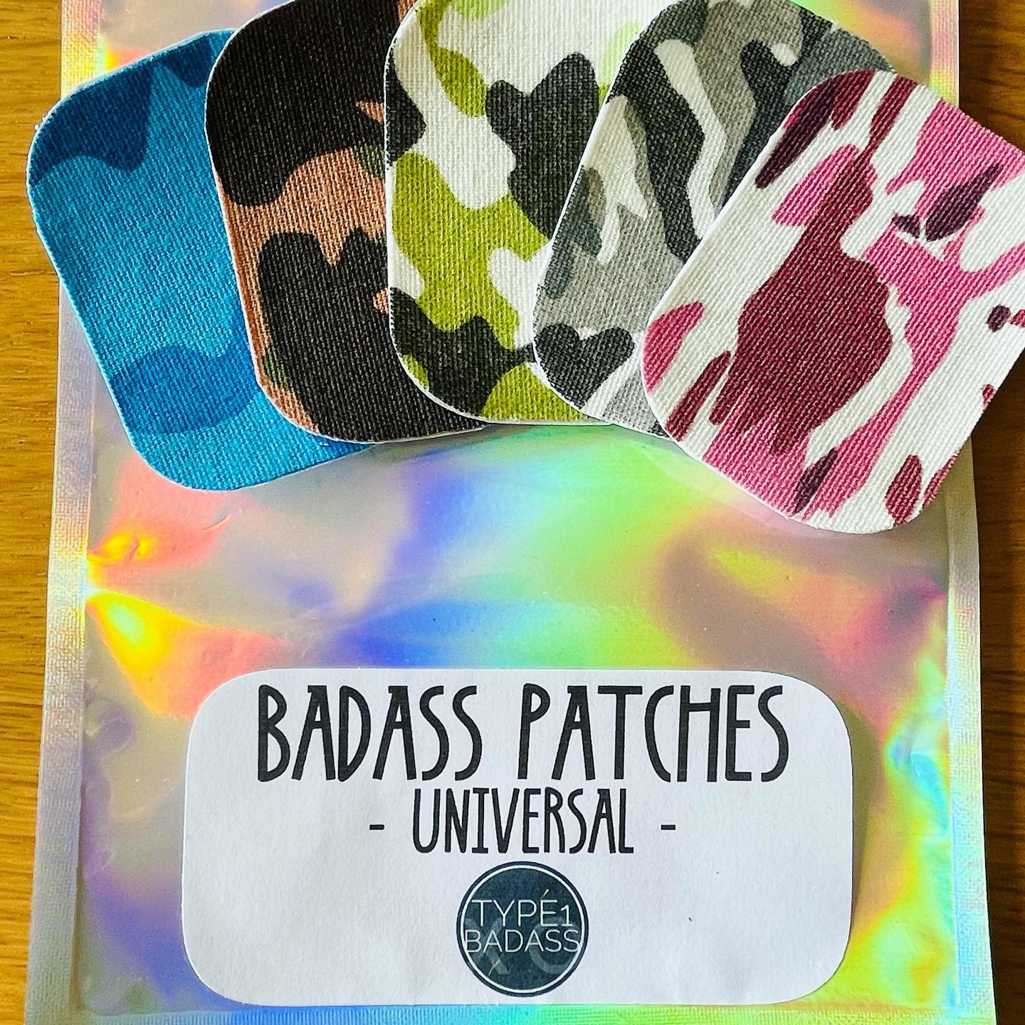 Small Camouflage Pack Badass Patches