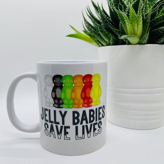 Jelly Babies Save Lives Mug/Cup