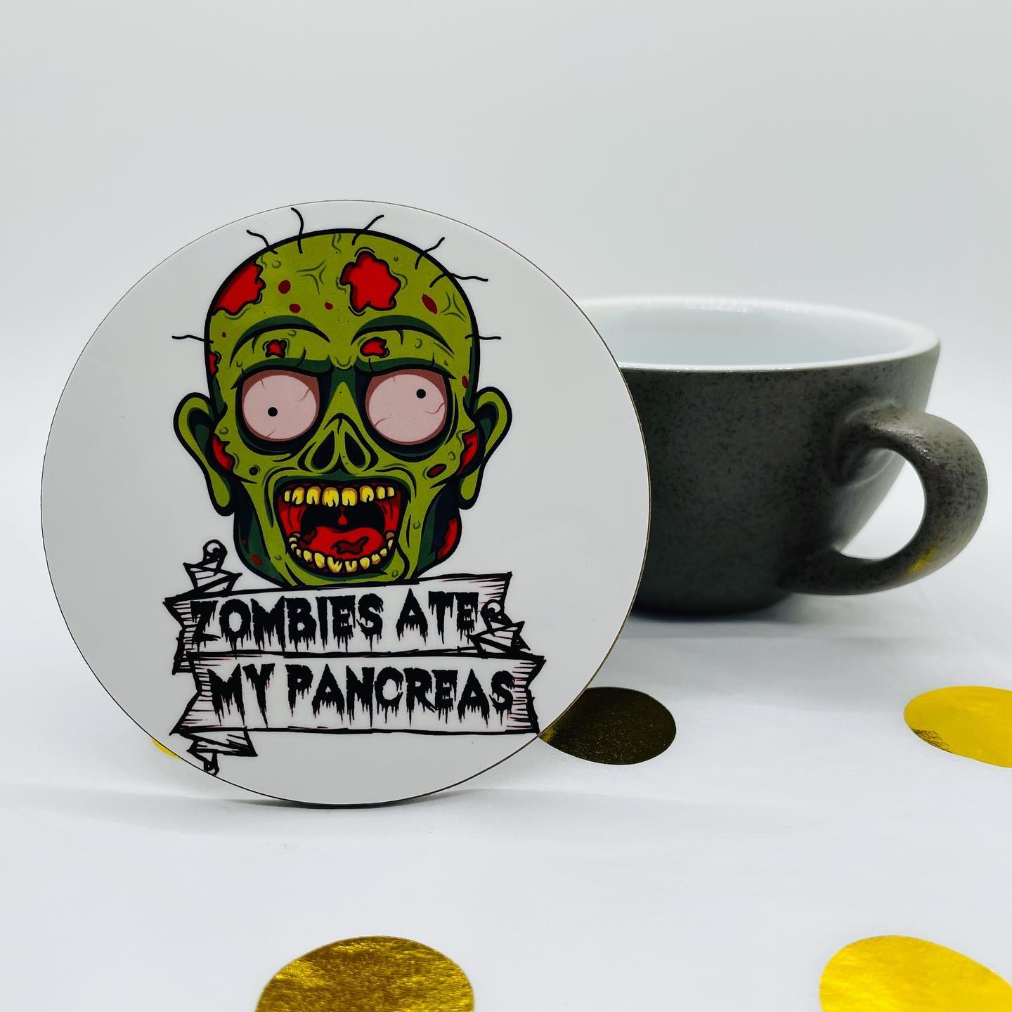 Zombies Ate My Pancreas Coaster